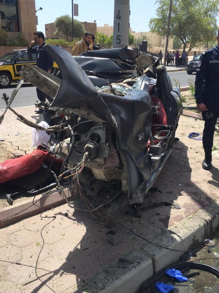 بالصور.. وفاة وإصابة 6 أشخاص في 3 حوادث مروعة على الطريق الساحلي وكبد والوفرة ثاني أيام العيد
