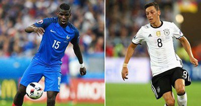 يورو 2016.. التشكيل الرسمى لقمة فرنسا وألمانيا فى نصف النهائى