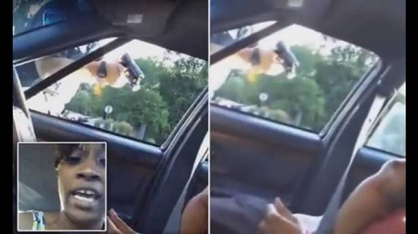 بالفيديو.. شرطي أميركي يقتل رجلاً أسود وصديقته تصوّر الحادث !