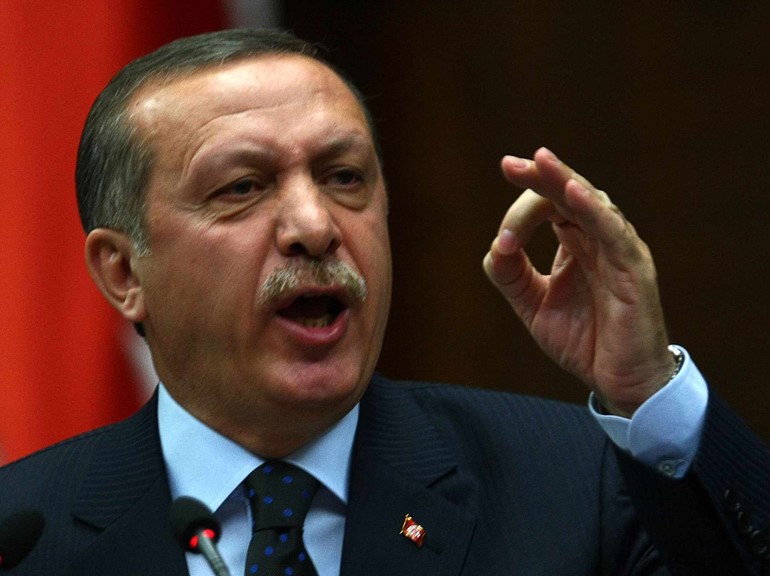 أردوغان يحذرمن محو سورية عن الخريطة