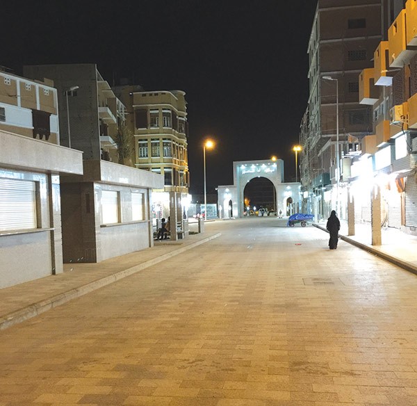 السوق القديم في باب الحزم