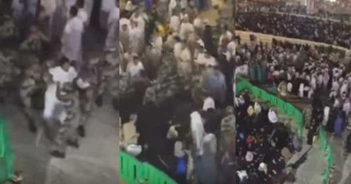 بالفيديو..كشف حقيقة مقطع القبض على شخص بحزام ناسف في الحرم المكي 