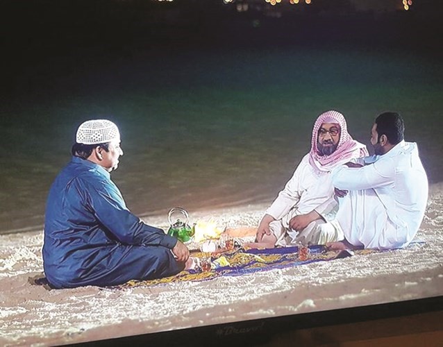 مشهد من مسلسل درب العرايس﻿