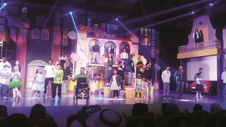  مشهد من مسرحية بيت الحلاو﻿