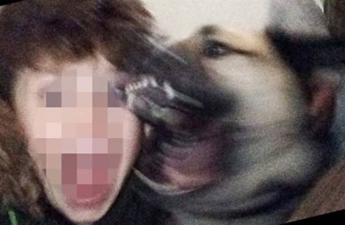 "سناب شات" يتسبب بكارثة لطفل أثناء محاولة التقاط صورة مع كلب!