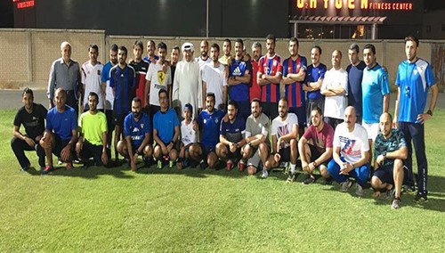 الحكام باشروا تدريباتهم على ملعب البكر