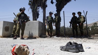 إصابة فلسطيني طعن جنديين إسرائيليين
