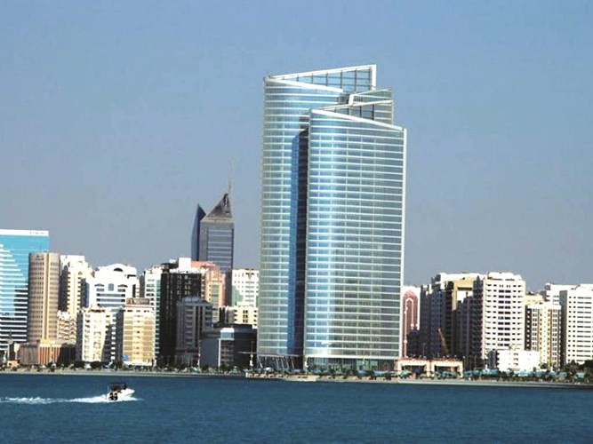 مبنى صندوق ابوظبي السيادي اديا في العاصمة الاماراتية ﻿