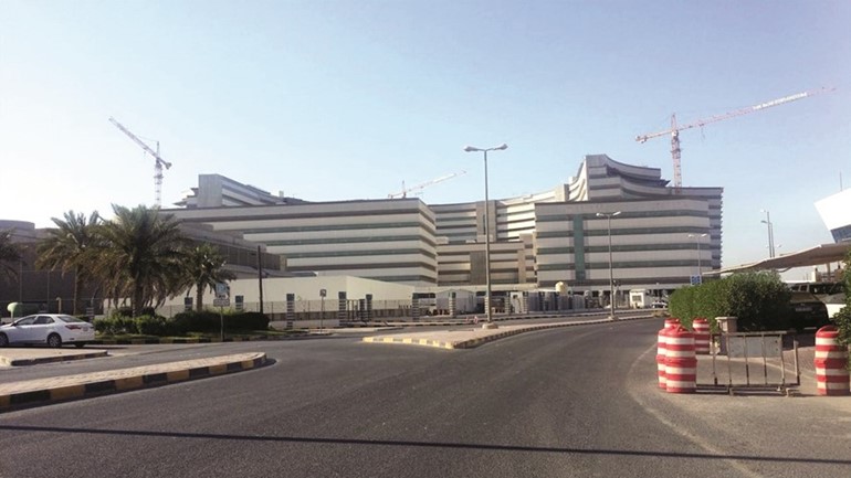 مستشفى جابر من اكبر المشاريع الصحية في الشرق الاوسط﻿