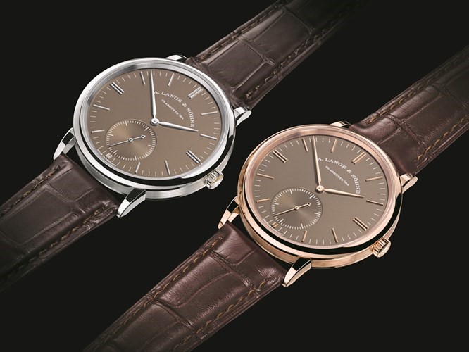 موديلان جديدان بلون قرص جديدمن SAXONIA   AUTOMATIC