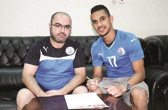 عمر الحبيتر بعد توقيعه العقد