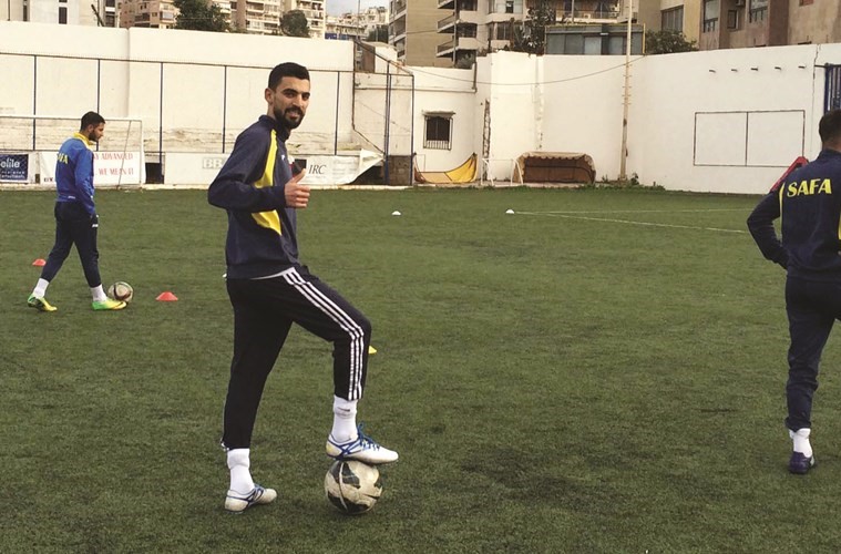 محمد حيدر من المهاجمين المميزين في لبنان