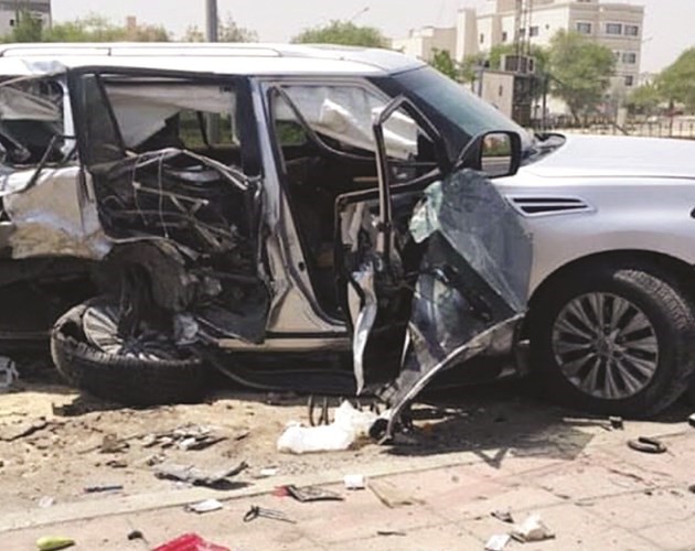 جانب من الحادث المروع