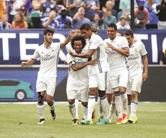 المواجهة الاخيرة لريال مدريد في جولته الاميركية