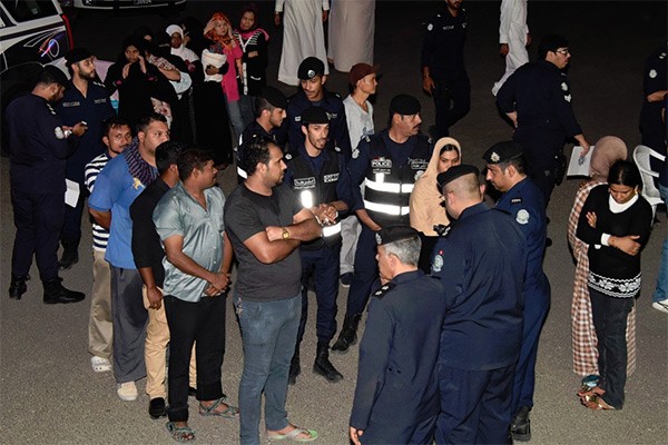 ضبط 89 مخالفا ومطلوبا في حملـة أمنية موسعة بمنطقة اسواق القرين