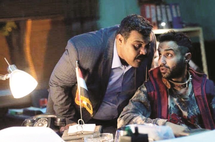 مشهد من فيلم كلب بلدي