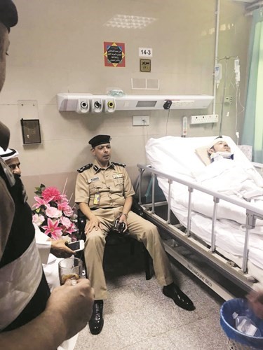 العميد الحشاش في زيارة العنزي﻿