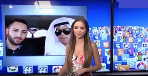 بالفيديو.. أبو سن يعرض الزواج على إعلامية لبنانية!
