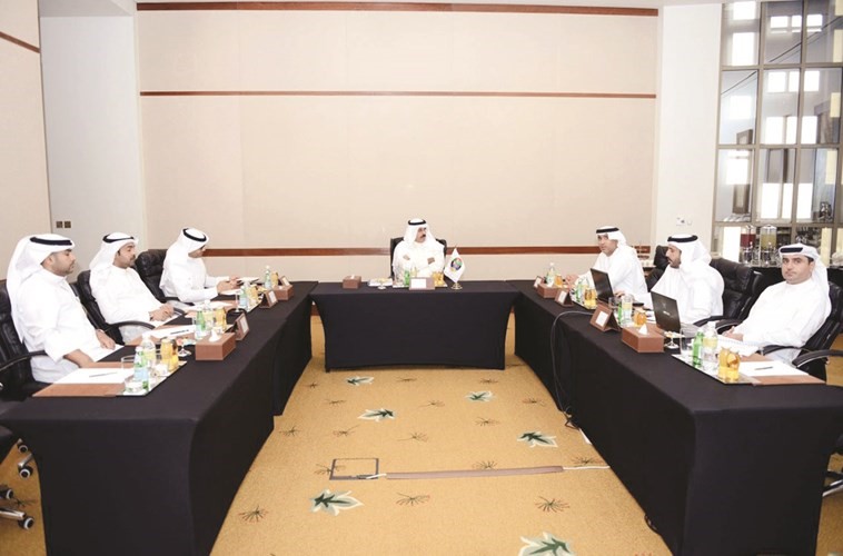 الشيخ احمد النواف مترئسا الاجتماع التنسيقي الثاني﻿