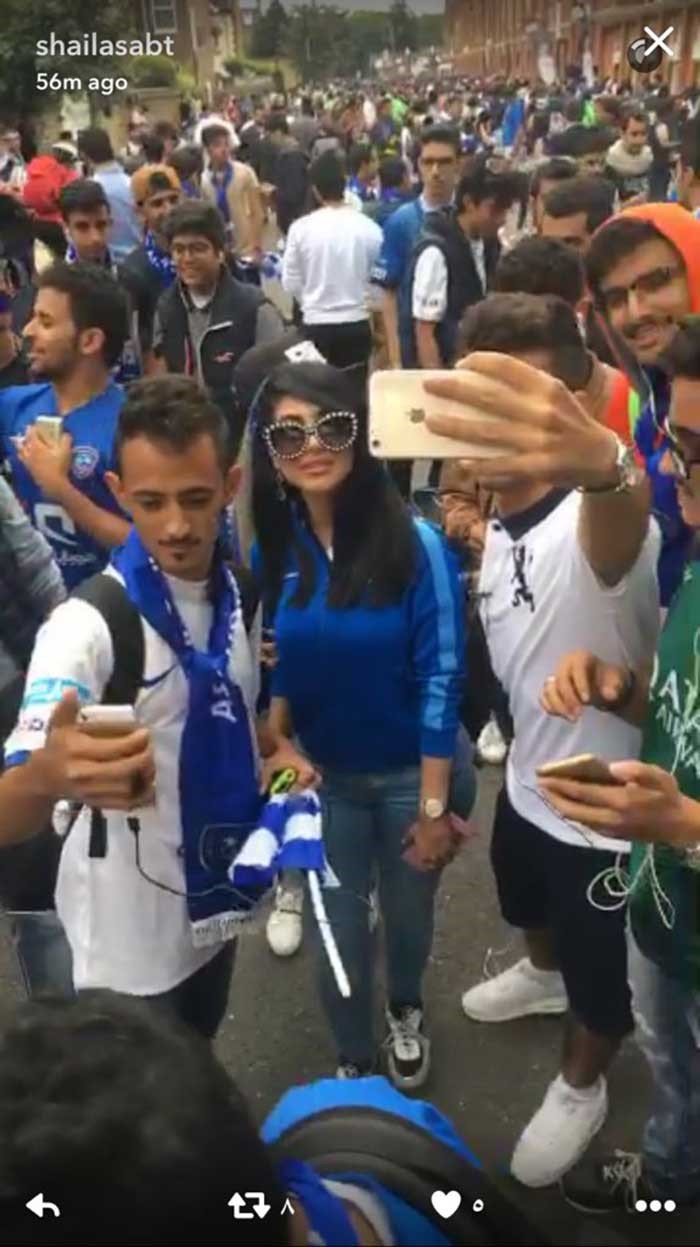بالفيديو ..شيلاء سبت تكشف حقيقة طردها من الملعب أثناء مباراة السوبر 