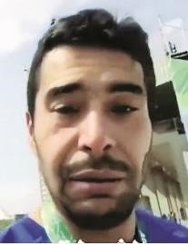 بالفيديو.. المضف يبكي بعد خروجه من تصفيات «التراب»