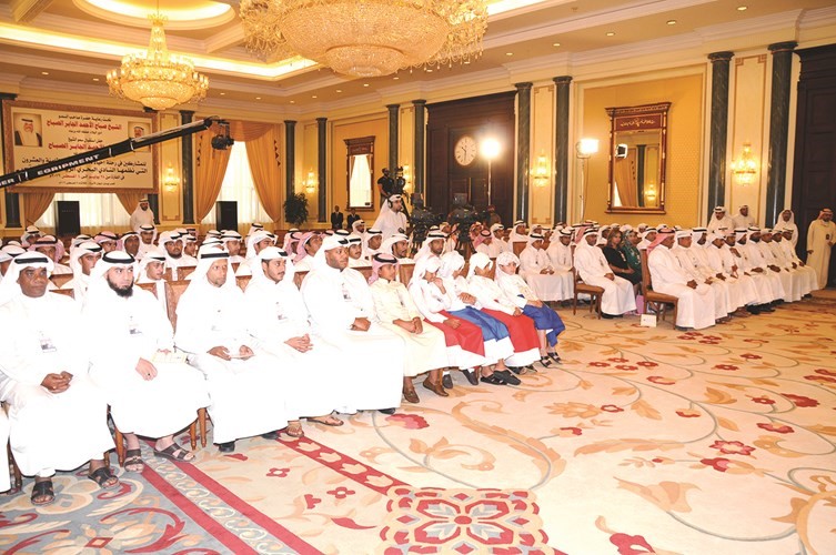 جانب من المشاركين في رحلة الغوص 28
