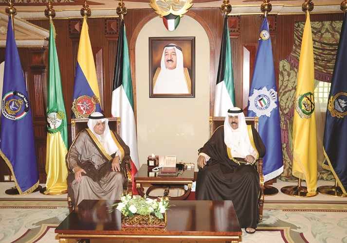 سمو ولي العهد مستقبلا الشيخ خالد الجراح 