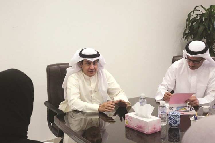 عمادة شؤون الطلبة بحثت سبل التعاون مع مكتب الإنماء الاجتماعي