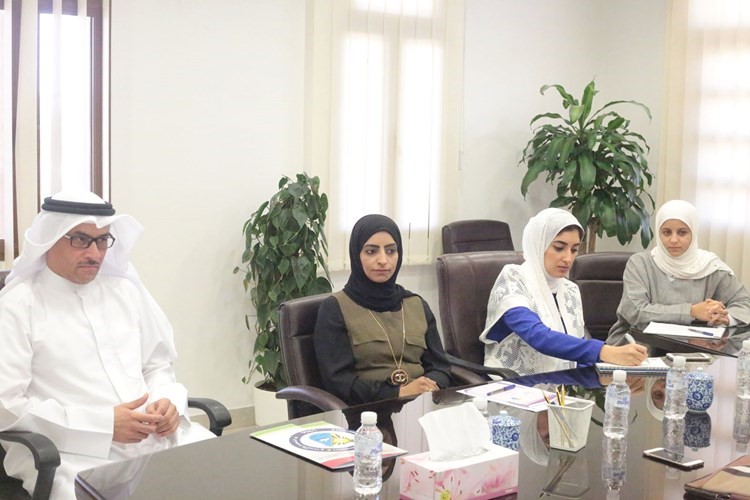 عمادة شؤون الطلبة بحثت سبل التعاون مع مكتب الإنماء الاجتماعي
