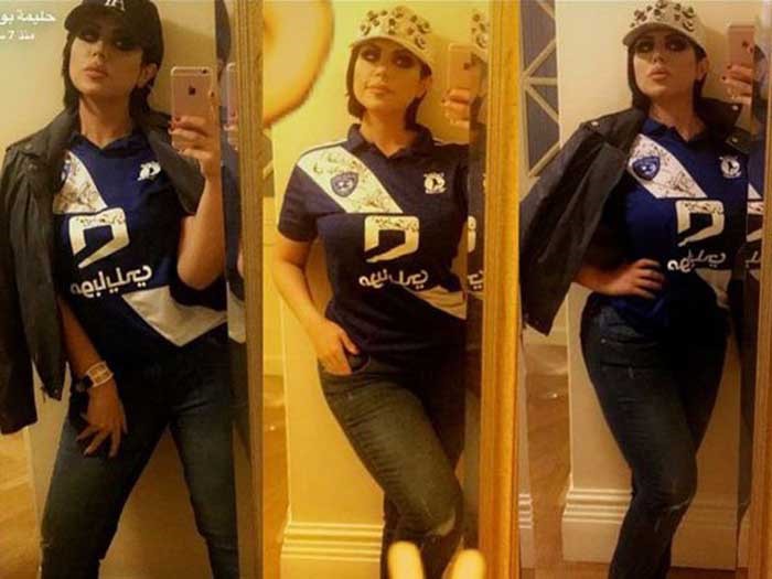 بالفيديو والصور.."التحرش" يمنع حليمة بولند من الاستمتاع بأجواء مباراة الأهلى والهلال 