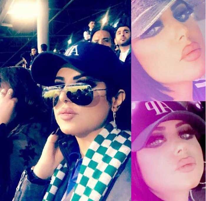بالفيديو والصور.."التحرش" يمنع حليمة بولند من الاستمتاع بأجواء مباراة الأهلى والهلال 