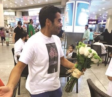 الرامي الاولمبي خالد المضف