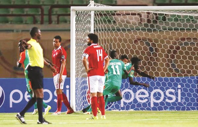 الهدف الاول لزيسكو في مرمى الاهلي﻿