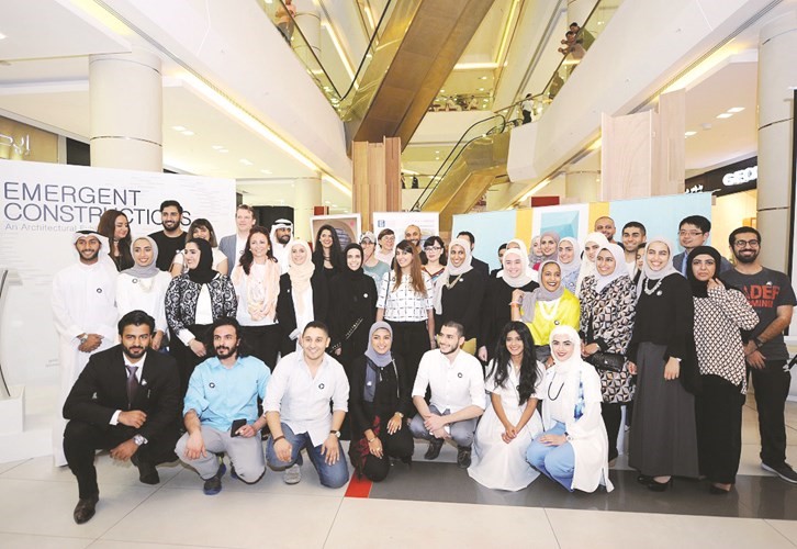 «البروميناد» يحتفي بمعرض الفنون «المعمارية»