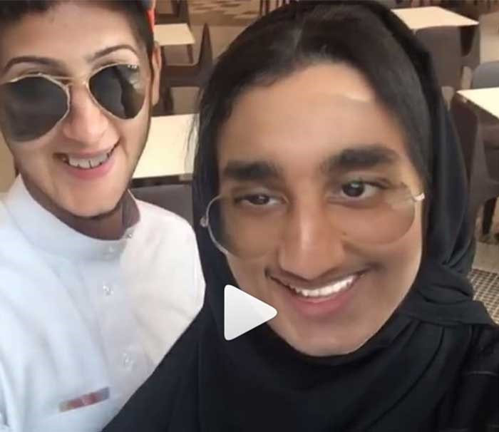 بالفيديو.. ممثلة خليجية تثير ضجة بعد تحولها لرجل على «سناب شات»