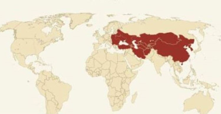 
الامبراطورية المنغولية 1206 - 1368 اوج قوتها العام 1279 المساحة 33،000،000 كيلومتر عدد السكان 533 مليونا ابرز الحكام جنكيز خان ويعتقد ان جنكيز خان قتل اكثر من 40 مليون شخص خلال الحروب التي قادها
