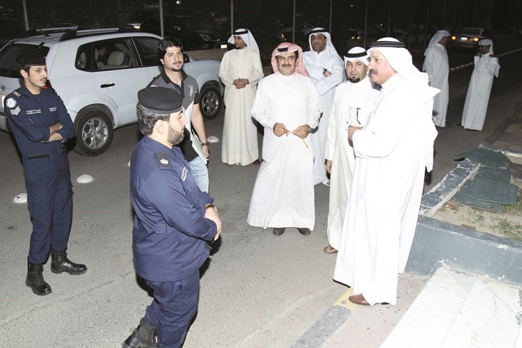 لجنة ازالة التعديات في مقر اللجنة الاولمبية﻿