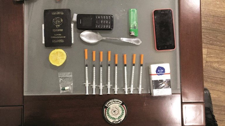 المضبوطات ارفقت في ملف الاحالة ﻿