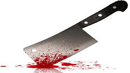 بالفيديو.. شاب شجاع ينقذ فتاة حاولت ذبح نفسها بساطور 