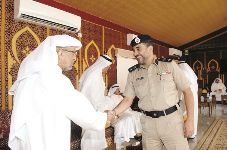 ترحيب بالقيادات الامنية المتقاعدة