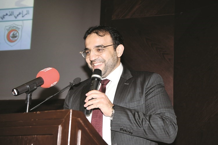 دعبد المحسن الكندري يلقي كلمته 