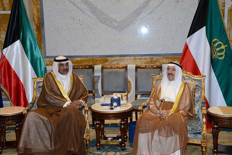 صاحب السمو الامير مستقبلا الشيخ صباح الخالد