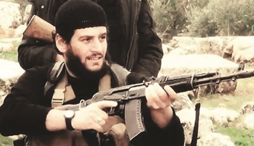 المتحدث باسم تنظيم داعش ابومحمد العدناني﻿