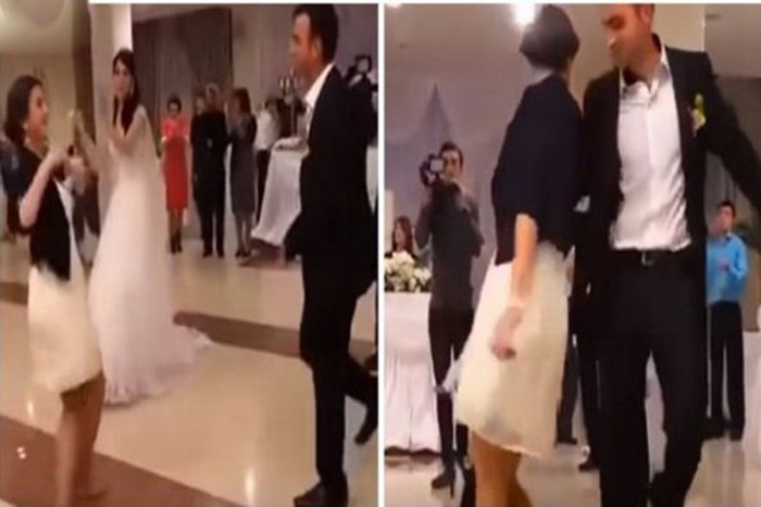 بالفيديو..رقصت فخطفت العريس من عروسه في حفل الزفاف !