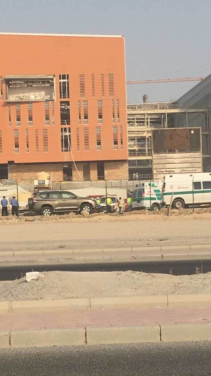بالصور ..  حريق في جامعة الشدادية 