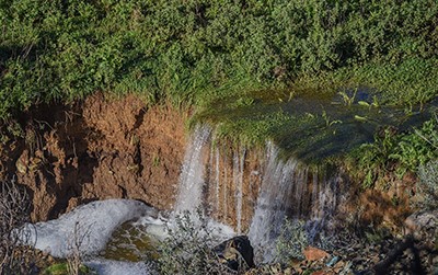شلال مائي بقرية سدوان بمركز بللسمر