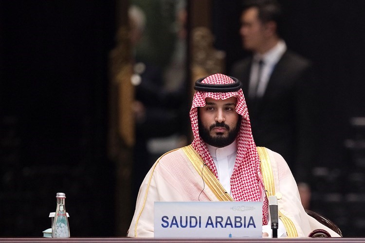 صاحب السمو الملكي الامير محمد بن سلمان ولي ولي العهد النائب الثاني لرئيس مجلس الوزراء وزير الدفاع مترئسا وفد المملكة في قمة مجموعة العشرين بالصينرويترز﻿