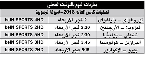 البرازيل VS كولومبيا مواجهة ثأرية
