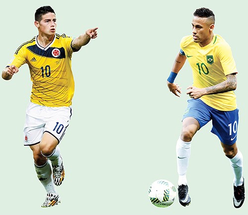 البرازيل VS كولومبيا مواجهة ثأرية