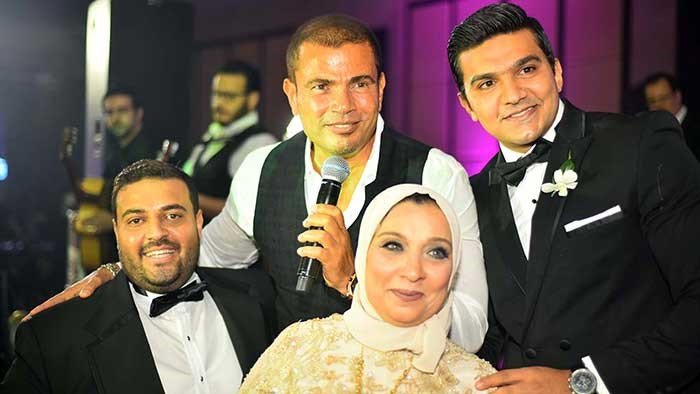 بالصور: شيرين عبد الوهاب تنسحب من أضخم حفل زفاف في مصر